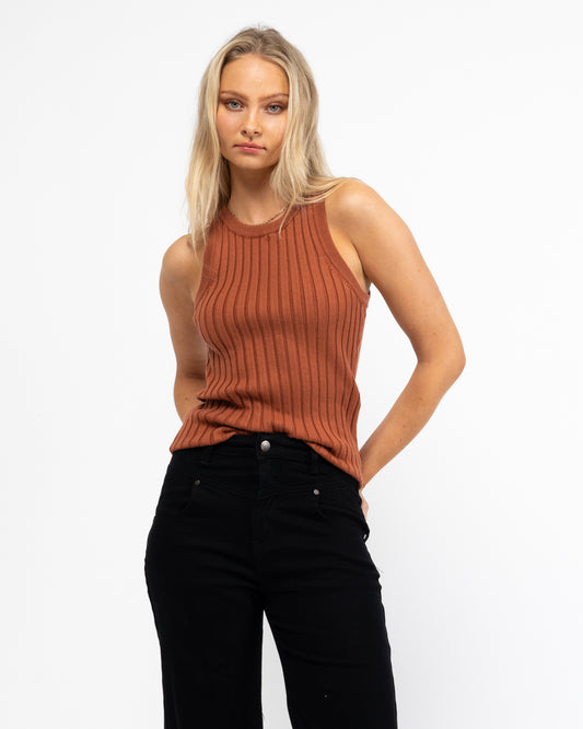 Kalani Knit top - Copper